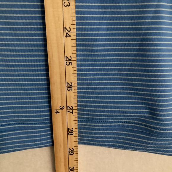 Peter Millar Seaside Pullover Mens L Performance 1/4 Zip Golf Outdoors Preppy - Picture 5 of 6